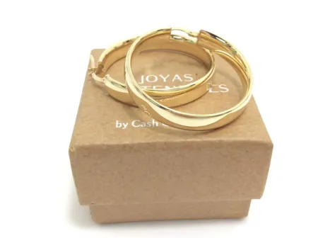 argollas oro 18k