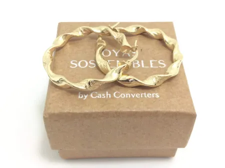 argollas oro 18k