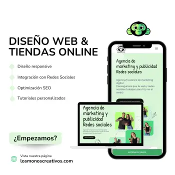 Gestión de Redes sociales y Diseño Web | Los Monos Creativos