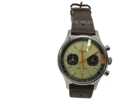 reloj pulsera caballero sugess s.g.290 chronograph mechanical ii st1901