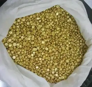 Venta de lingotes y pepitas de oro