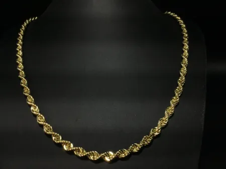 cadena oro 18k 30cm