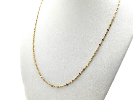 cadena oro 18k 22cm