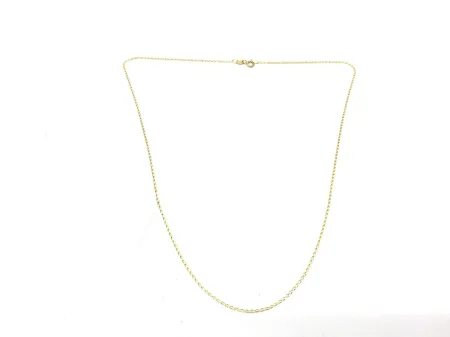 cadena oro 18k maciza bilbao 50cm