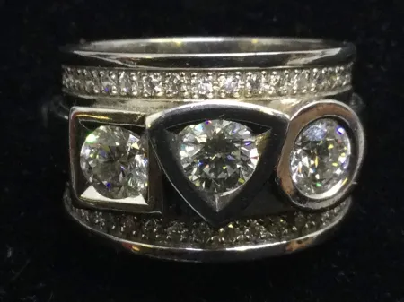 sortija oro 18k con diamante