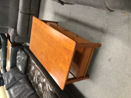 TABLE BASSE MERISIER 2 TIROIRS