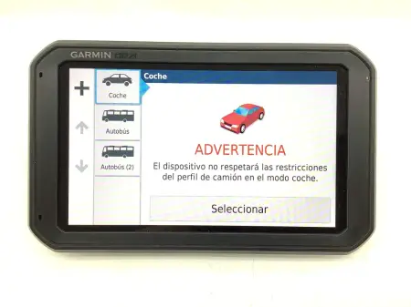 sistema navegacion gps garmin dezi tm780