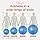 Primasole Pelota de ejercicio para equilibrio, estabilidad, fitness, entrenamiento, yoga, pilates en casa, oficina y gimnasio, pelota de parto para embarazo, silla de pelota de oficina