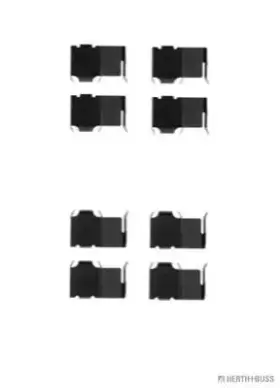 HERTH+BUSS JAKOPARTS J3663002 Kit de accesorios, pastillas de frenos