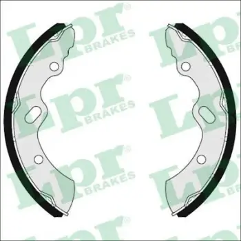 LPR 01105 Juego de zapatas de frenos 318 x 110 mm