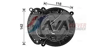 AVA COOLING SYSTEMS RE8117 Motor eléctrico, ventilador habitáculo