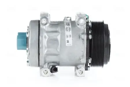 NISSENS 89416 Compresor, aire acondicionado SD7H15, 24V, PAG 46, R134a, con aceite de compresor PAG, con acoplamiento magnético, con diodo