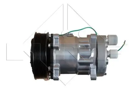 NRF 32073 Compresor, aire acondicionado SD7H15, 24V, PAG 100, con aceite de compresor PAG, con junta tórica