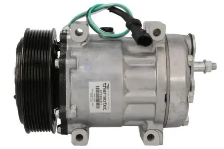 THERMOTEC KTT090111 Compresor, aire acondicionado SD7H15, PAG 100, R134a, con aceite de compresor PAG