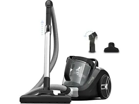 REACONDICIONADO Seminuevo Muy bueno Aspirador sin bolsa - Rowenta Compact Power XXL RO4B25, 900W, 2.5 L, Filtración Ciclónica 3 niveles