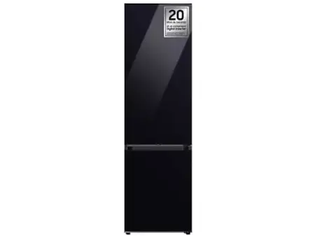 Frigorífico combi - Samsung BESPOKE Smart RB38C7B6A22/EF, No Frost, 203 cm, 387l, Twin Cooling Plus™, Metal Cooling, WiFi, Negro