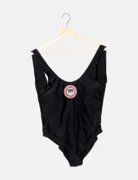 Arizona Vintage Bañador negro estampado