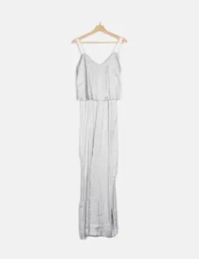 Zara Mono fluido plateado
