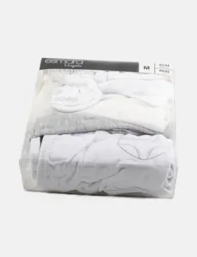 Esmara Pack 5 braguitas multicolor