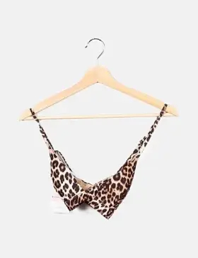 Arizona Vintage Sujetador marrón bikini animal print