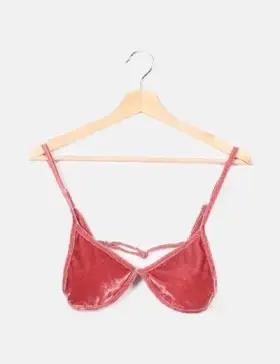 Bikini rosa terciopelo