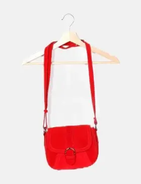 Fuchsia Bolso serraje rojo