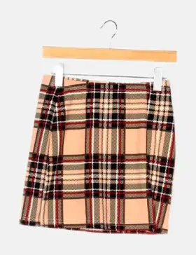 SHEIN Conjunto rosa cuadros