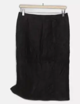 Síntesis Falda casual polipiel