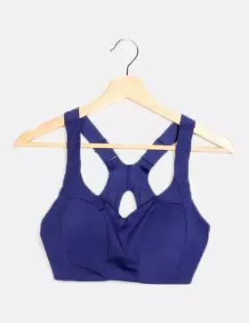 Sujetador deportivo azul marino