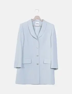 Toypes Conjunto chaqueta y falda verde mint