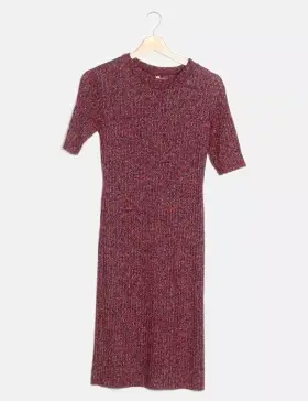 Vestido casual de punto