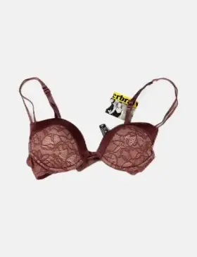 Wonderbra Sujetador marrón combinado encaje