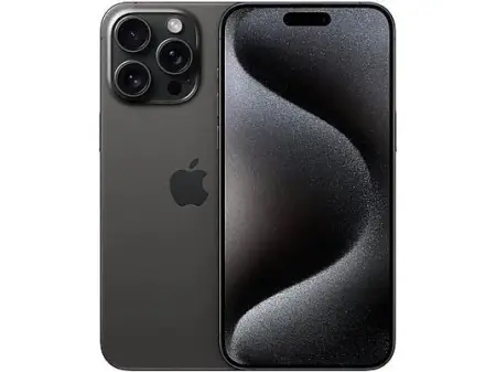 APPLE 1561366 IPHONE 15 PRO MAX BLACK 256GB-YPT, Negro, Móvil iOS, 256 GB, 8 GB RAM, 6,7 " Super Retina XDR, Ceramic Shield, 120 Hz, Recubrimiento oleofóbico, Anti-huellas, Chip A17 Pro (CPU de 6 núcleos, G