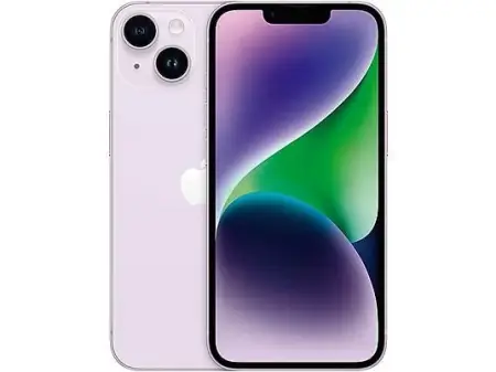 APPLE 1540176 IPHONE 14 PURPLE 128GB, Morado, Móvil iOS, 128 GB, 6 GB RAM, 6,1 " OLED, Ceramic Shield, Recubrimiento oleofóbico, Anti-huellas, Chip A15 Bionic, 3279 mAh