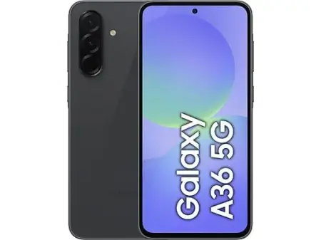Móvil - Samsung Galaxy A36 5G, Negro, 256 GB, 8 GB RAM, 6.7" FHD+ Super AMOLED, Qualcomm Snapdragon 6 Gen 3, 5000 mAh, Android 15