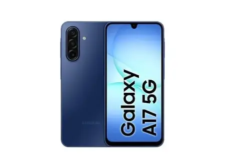Móvil - Samsung Galaxy A17, Azul, 256 GB, 8 GB RAM, 6.7", FHD+ Super AMOLED, Mediatek G99 Octa-core, 5000 mAh, Android 15