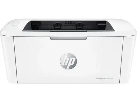 Impresora láser - HP M110w LaserJet, Monocromo, HP Smart, Tecnología HP, Blanco