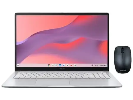 Portátil - ASUS Chromebook CX1505CKA-S70225, 15.6" Full-HD, Intel® Celeron® N4500, 8GB RAM, 128GB eMMC, UHD Graphics, Chrome OS, Ratón Incl.