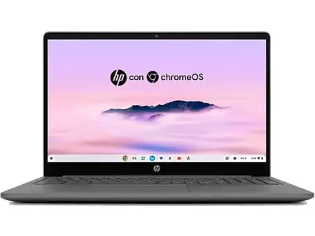 Portátil - HP Chromebook Plus 15a-nb0001ns, 15.6" Full HD, Intel® Core™ i3-N305, 8GB RAM, 256GB eMMC, Intel® UHD, Google ChromeOS