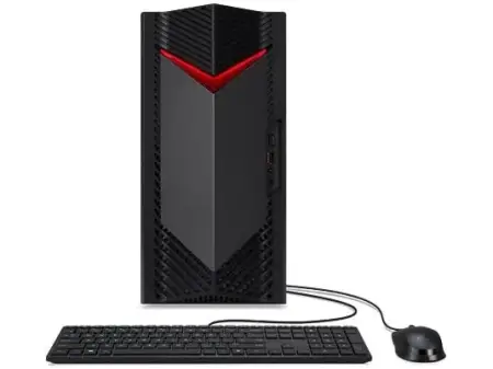 PC gaming - Acer Nitro 50 N50-656, Intel® Core™ i5-14400F, 16GB RAM, 1TB SSD, GeForce RTX™ 3050, Windows 11 , Negro