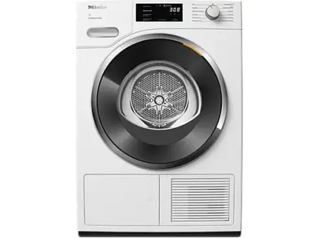 Secadora artefacto de calor - Miele TWH780WP EcoSpeed &9kg, 9 kg, 10 Programas, DirectSensor, SilenceDrum, DryCare 40, Blanco loto