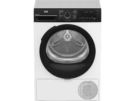 Secadora artefacto de calor - Beko BM3T49240W, Motor ProSmart Inverter ,9 kg, 15 Programas, Display digital, Blanco