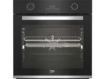 Horno - Beko BBIMA-13302BMPE, Multifunción, Pirolítico, 72 l, 59.4 cm, LED Display, Negro