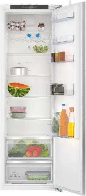 REACONDICIONADO Seminuevo Excelente Frigorífico una puerta integrable - Balay 3FIE734S, Cíclico, 177.2cm, 310l, Control electrónico