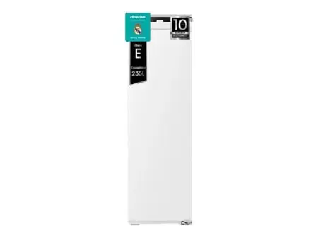 Congelador integrable - Hisense FT3B213SAWE, 235 L, 177.2 cm, No Frost, Inverter Integrable