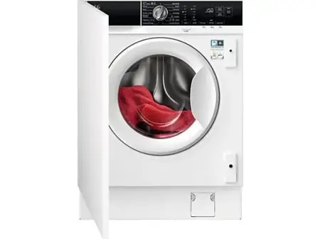 Lavadora integrable - AEG LFN7G8434F, 8 kg, 1400 rpm, Tecnología ProSense, Función Vapor, Sin panelar
