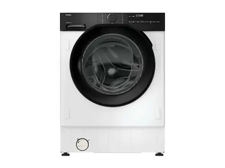 Lavadora integrable - Haier BHA6S69M6DB9J-S, 9 kg, 1600 rpm, 16 Programas, Motor Inverter BPM, Blanco