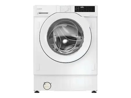 Lavadora integrable - Candy BC449M4D8J-S, 9 kg, 1400 rpm, 16 Programas, Inverter, Sin panelar