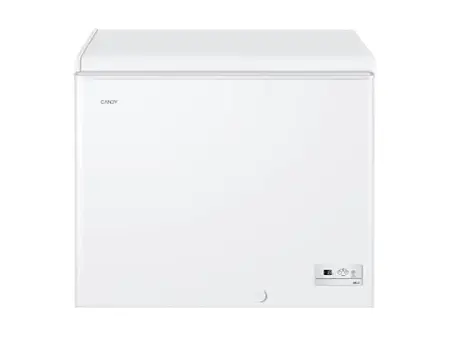 Congelador horizontal - Candy CHAE 2002E, 196L, 84.5 cm Altura, Cíclico, Libre Instalación, Blanco