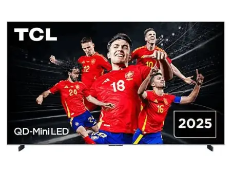 TV QD-Mini LED 98" - TCL 98C8K, UHD 4K, TSR AiP, Smart TV, Google TV, Audio Bang & Olufsen, 144 Hz